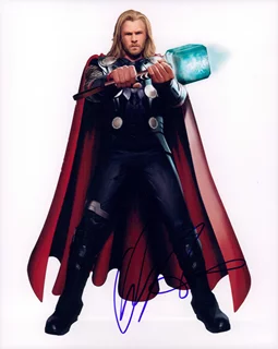 Chris Hemsworth autograph