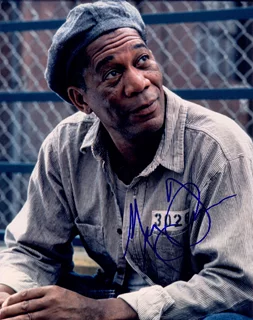 Morgan Freeman autograph