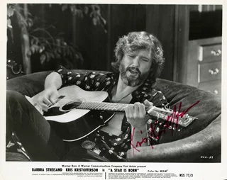 Kris Kristofferson autograph