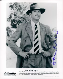 Sam Neill autograph