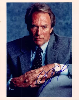 Clint Eastwood autograph
