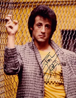 Sylvester Stallone autograph