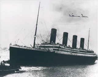 Millvina Dean autograph