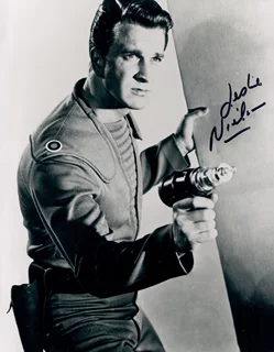Leslie Nielsen autograph