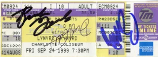 ZZ Top autograph