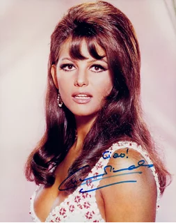 Claudia Cardinale autograph