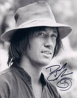 David Carradine autograph