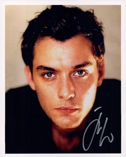 Jude Law autograph