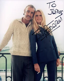 Brigitte Bardot autograph
