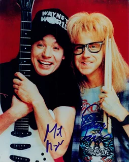 Wayne's World autograph