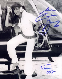 Caroline Munro autograph