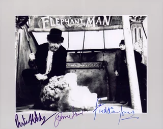 The Elephant Man autograph