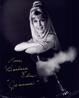 Barbara Eden autograph