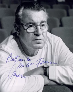 Milos Forman autograph