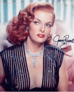 Jane Russell autograph