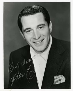 Perry Como autograph