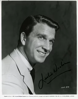 Leslie Nielsen autograph