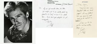 Jeff Conaway autograph