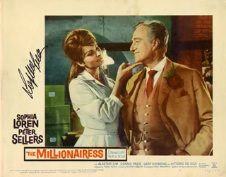 Sophia Loren autograph