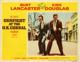 Kirk Douglas autograph