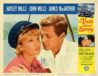Hayley Mills autograph
