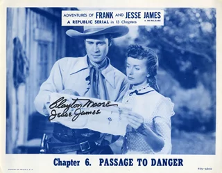 Clayton Moore autograph