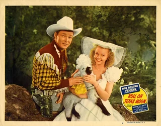 Roy Rogers & Dale Evans autograph