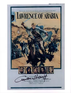 Omar Sharif autograph