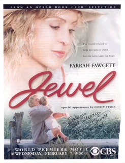 Farrah Fawcett autograph