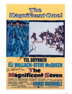 The Magnificent Seven autograph