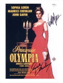 A Breath of Scandal autograph