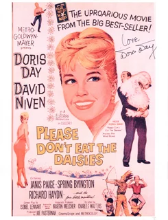 Doris Day autograph