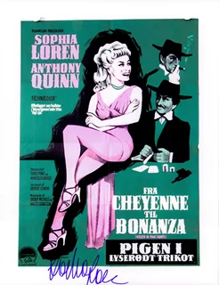 Sophia Loren autograph