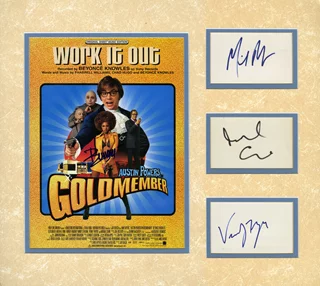Austin Powers In Goldmember autograph