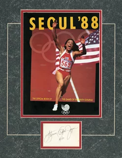 Florence Griffith Joyner autograph