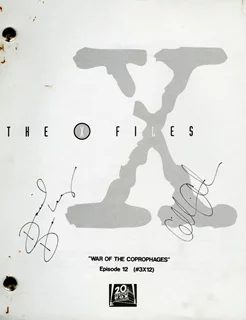 X-Files autograph