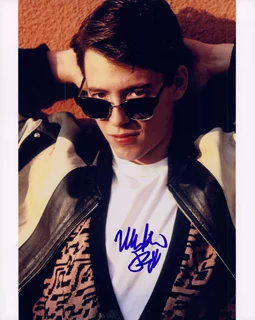 Matthew Broderick autograph