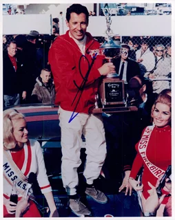 Mario Andretti autograph