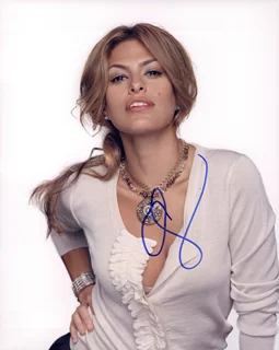 Eva Mendez autograph