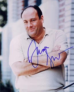 James Gandolfini autograph