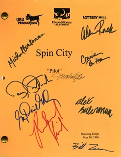 Spin City autograph