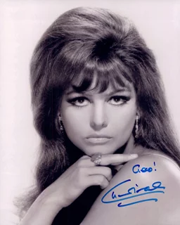 Claudia Cardinale autograph