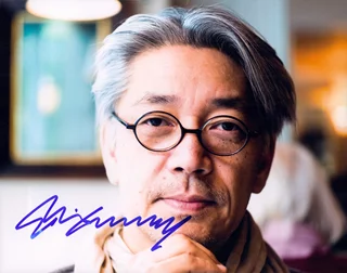 Ryuichi Sakamoto autograph