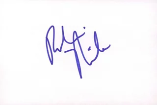 Robin Thicke autograph