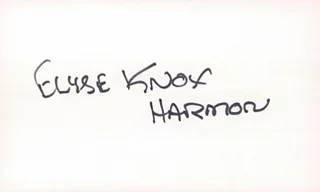 Elyse Knox autograph
