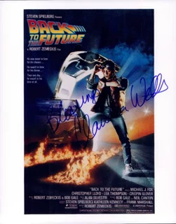 Claudia Wells autograph