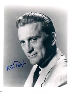 Kirk Douglas autograph