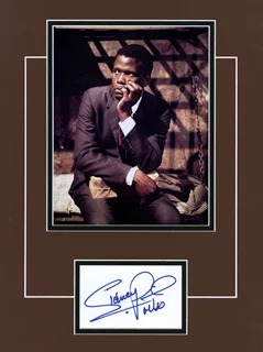 Sidney Poitier autograph