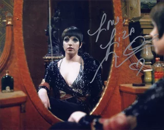 Liza Minnelli autograph