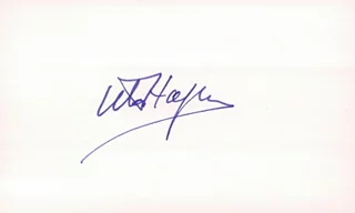 Uta Hagen autograph